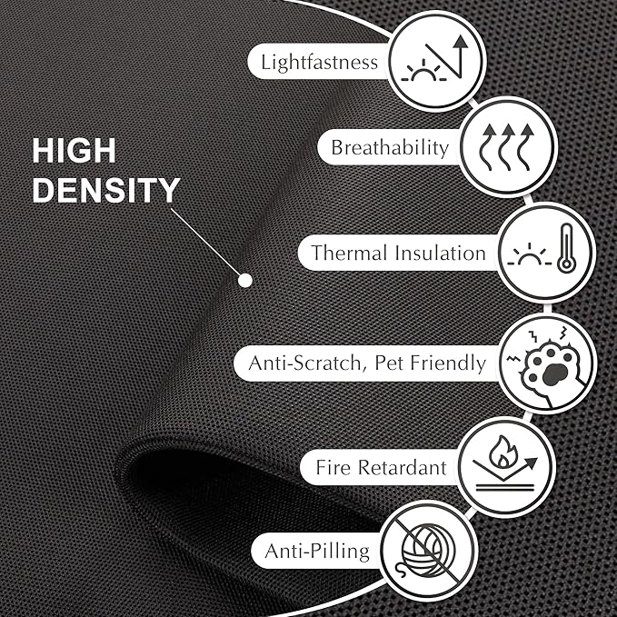 Desk Divider, Movable Desk Panel Privacy Partition for Home Office, Student, Classroom, Study, Free Standing, Scratch Resistance, 48"x18", Midnight