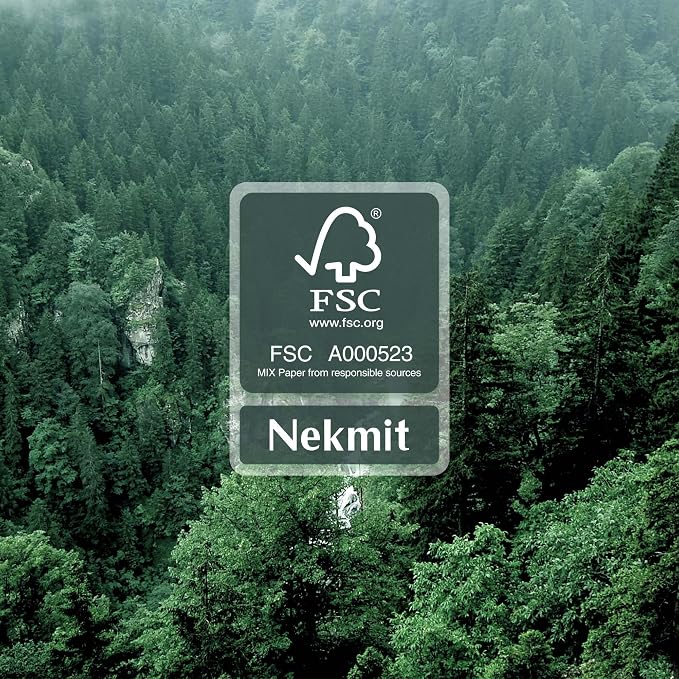 Desk Calendar 2026, Nekmit Standing Flip Desktop Calendar Covers 18 Months Runs from July 2026 to December 2027, Flip Small Desk Calendars with Stickers and Flower Design 8x6"