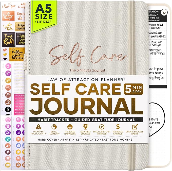 90-Day Goal Planner with Daily Journal, Gratitude & Habit Tracker