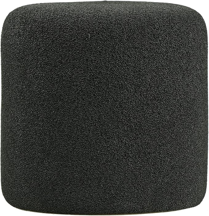 YOUSHARES MXL 770 990 Microphone Foam Windscreen - Mic Foam Cover As a Pop Filter (Black)