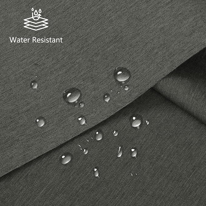 Waterproof Canvas Fabric by The Yard, 58inch 600D Upholstery Fabric Polyester Material Outdoor Water Resistant Material for Sewing Chair Patio Cushion Bag Sofa Seat Repair, 12 Yard Dark Gray