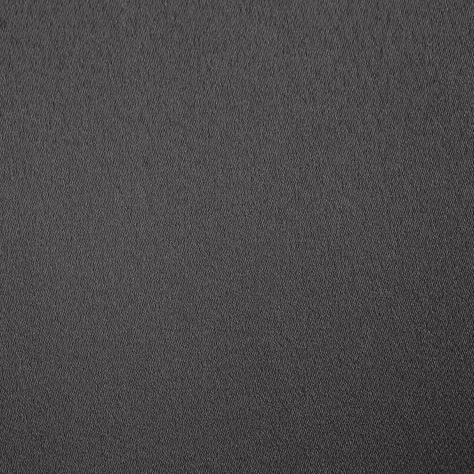 Sun Zero Nordic 2-Pack Theater Grade Noise Reducing Extreme 100% Blackout Grommet Curtain Panel Pair, 52" x 108, Coal Gray