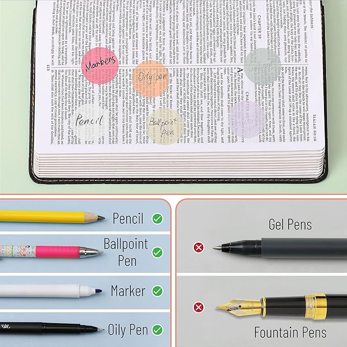 Mr. Pen- Round Transparent Sticky Notes, 560 Pcs, Pastel Colors, Round Translucent Sticky Notes, Stocky Notes for Bible Journaling