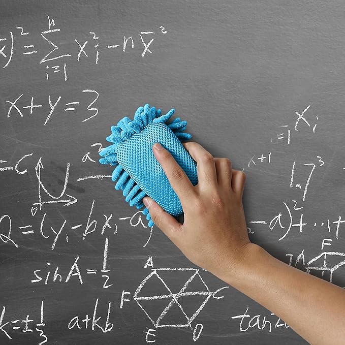 Mr. Pen- Magnetic Microfiber Shag Whiteboard Erasers, 4" x 6", 4 Pack, Dual Surface, Washable Large Dry Erase Board Cleaner for Chalk, Marker, Classroom, Office, Home