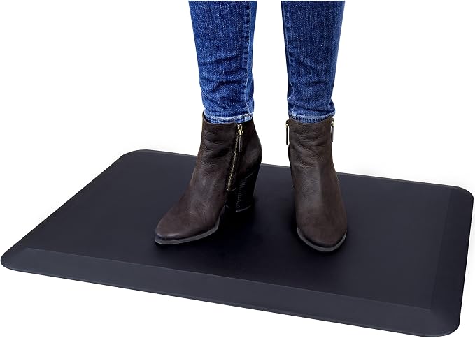 Ergonomic Anti-Fatigue Mat for Standing Desks - 20 x 30 [508 x 762 mm] Standing Desk Mat