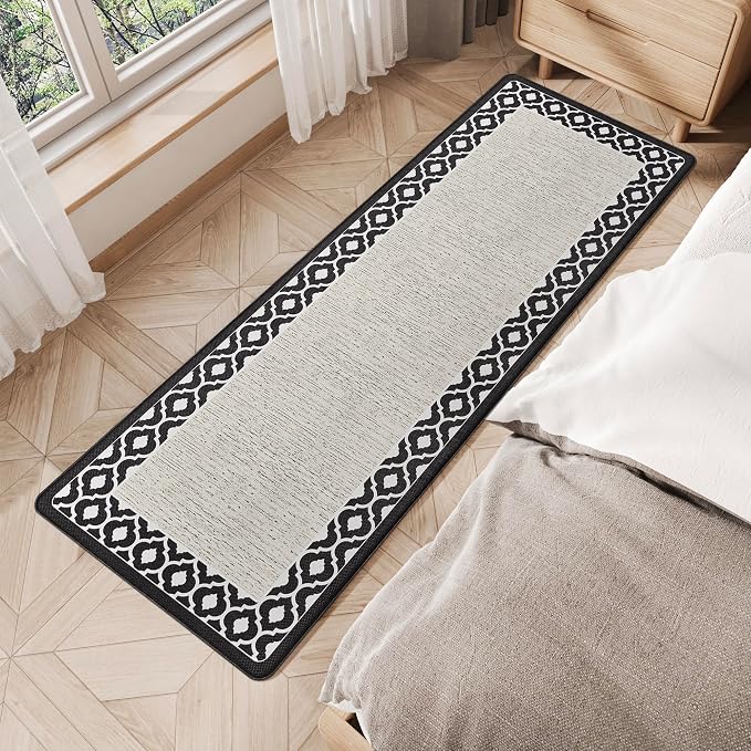 Anti Fatigue Kitchen Rug Kitchen Floor Mats Cushioned Anti Fatigue Memory Foam Kitchen Rugs Padded Kitchen Floor Mat Non Slip Washable Kitchen Mats for Floor Laundry Office Sink 17.3 x 47.2inch