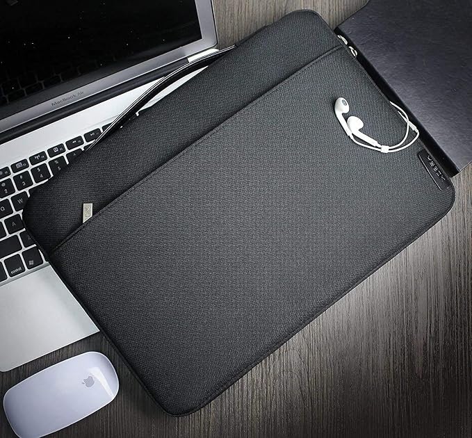 Hseok Laptop Sleeve 14-15 Inch Case Briefcase Compatible with MacBook Neo Pro 14 M5/M4/M3/M2/M1, MacBook Air/Pro 15 M4/M3/M2, XPS 15, Most Popular 13"-14" Notebooks,B01K01