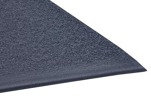 Guardian 24041201 Soft Step Anti-Fatigue Floor Mat, Vinyl, 4'x 12', Black