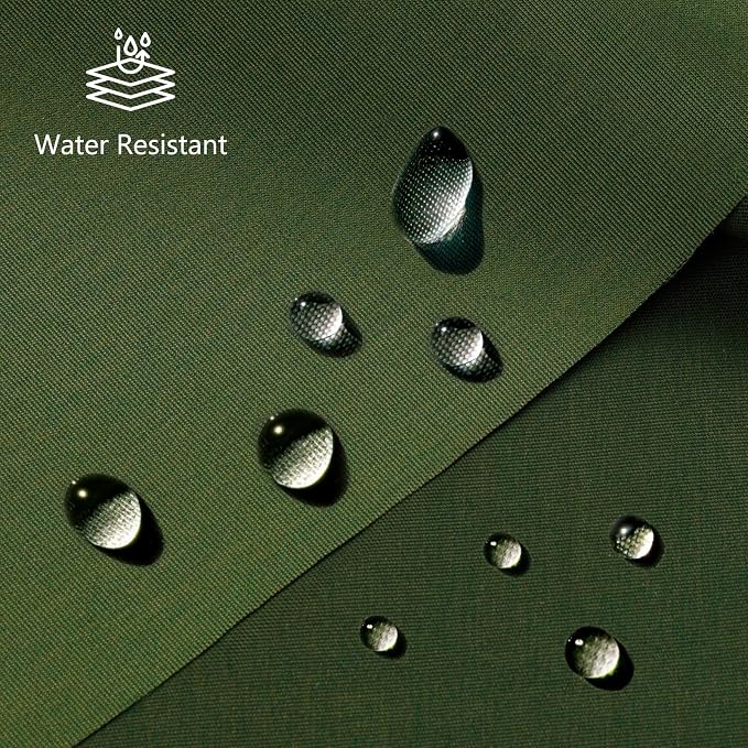 Waterproof Canvas Fabric by The Yard, 58inch 600D Upholstery Fabric Polyester Material Outdoor Water Resistant Material for Sewing Chair Patio Cushion Bag Sofa Seat Repair, 15 Yard Green