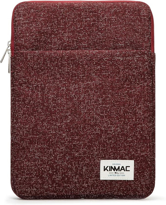 Kinmac 360° Protective Vertical Laptop Sleeve Case Cover Bag (Snow Wine, 15 inch-15.6 inch)