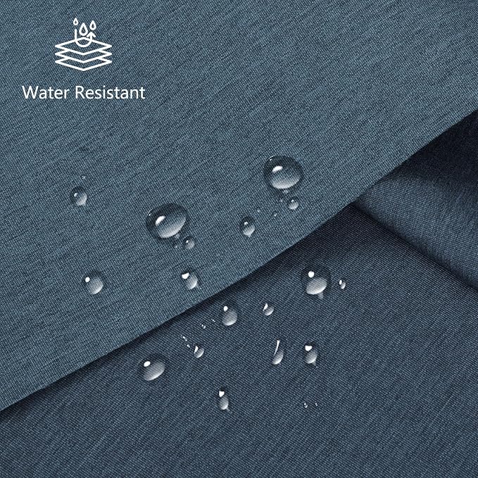 Waterproof Canvas Fabric by The Yard, 58inch 600D Upholstery Fabric Polyester Material Outdoor Water Resistant Material for Sewing Chair Patio Cushion Bag Sofa Seat Repair, 5 Yard Navy Blue