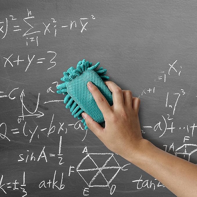Mr. Pen- Magnetic Microfiber Shag Whiteboard Erasers, 4" x 6", 4 Pack, Dual Surface, Washable Large Dry Erase Board Cleaner for Chalk, Marker, Classroom, Office, Home