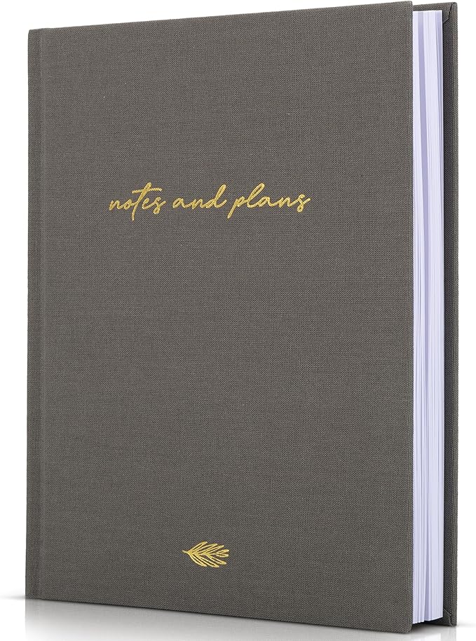 Aesthetic Daily Planner And Notebook With Hourly Schedule - Modern Hardcover To do List Notepad to Easily Organize Your Work Tasks And Appointments - The Perfect Book for School & Office Supplies