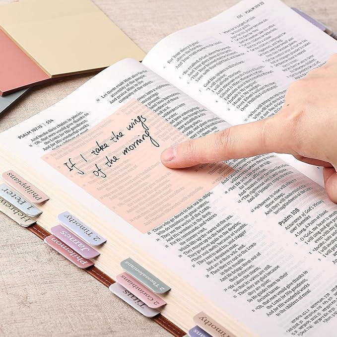 Mr. Pen- Transparent Sticky Notes, 3x3, 200 Sheets, Vintage Colors, See Through Sticky Notes Clear, Translucent Sticky Notes, Stocky Notes for Bible Journaling