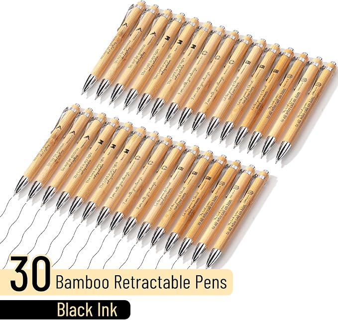 Mr. Pen- Bible Verse Pens Bulk, 30 Pack, Black Ink | Christian Pens for Women Men