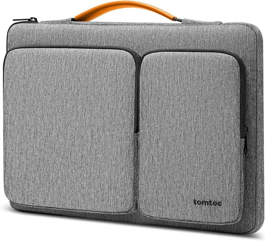 tomtoc 360 Protective Laptop Sleeve for 15-inch 2026 New MacBook Air M5, M4/A3241, M3/A3114, M2/A2941, 15 Inch Surface Laptop 7/6/5, Dell XPS 15 Plus, Water-Resistant Accessory Bag Case