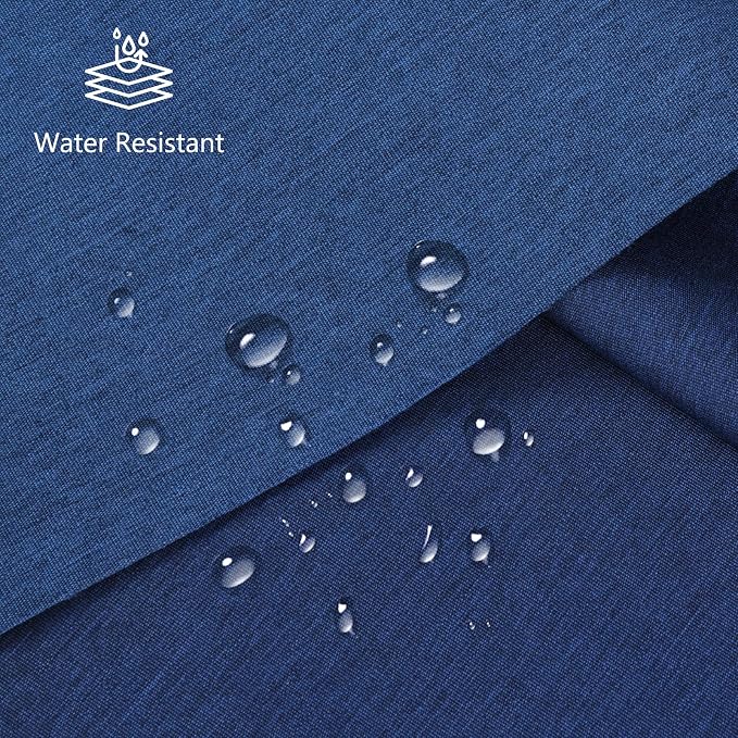 Waterproof Canvas Fabric by The Yard, 58inch 600D Upholstery Fabric Polyester Material Outdoor Water Resistant Material for Sewing Chair Patio Cushion Bag Sofa Seat Repair, 5 Yard Light Blue