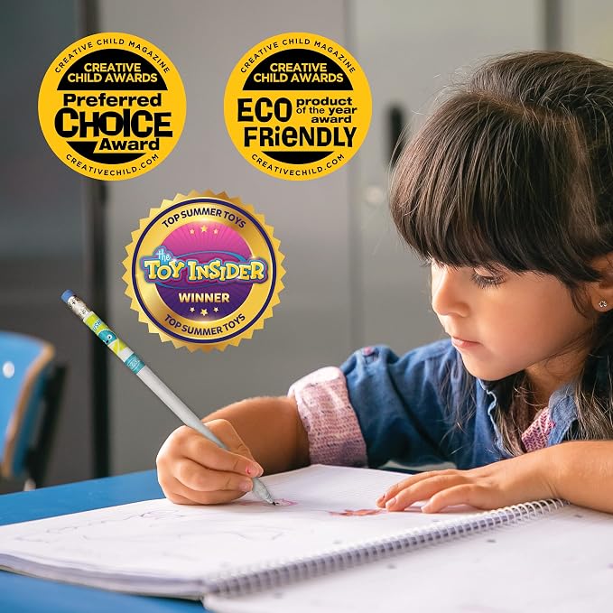 Graphite Smencils (2 Pack) - HB #2 Patented Gourmet Scented Pencils, 10 Count, Gifts for Kids, School Supplies