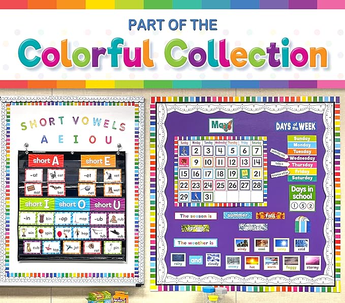 Teacher Created Resources Colorful Flip Calendar