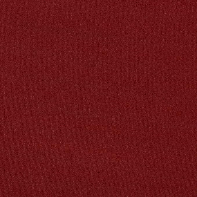 Sun Zero Nordic 2-Pack Theater Grade Noise Reducing Extreme 100% Blackout Grommet Curtain Panel Pair, 52" x 108", Red