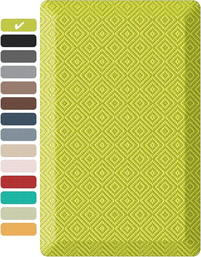 Ophanie Kitchen Mats for Floor, 3/4 Inch Thick Kitchen Rugs, 20x32 Anti Fatigue Standing Cushioned Mat,Waterproof,Comfort Ergonomic Mat for Office, Home, Sink with 99+ Pairs of Anti-Slip Bottom Ridges