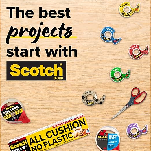 Scotch Glitter Washi Tape, 10 Rolls, Great for Holiday DIY and Wrapping, School Supplies, Craft Supplies, and Teacher Appreciation Gifts