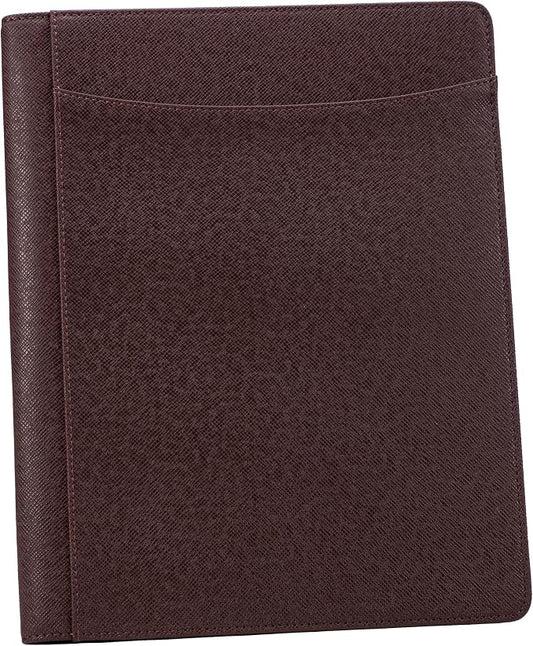 Case it The Strategist PADFOLIO Case-it Business Meeting Padfolio | Professional Portfolio with Letter Size Writing Pad/Detailed Stitched Cover/PAD-24 BRN
