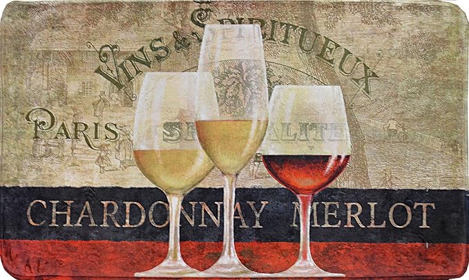 J&V TEXTILES DC Parent (Paris Wine, 18" x 30")