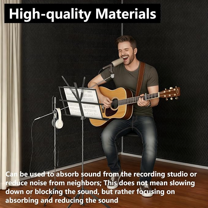 4 Pack Extra Large Sound Absorbing Blanket, 96 x 80 Inches Studio Acoustic Blanket Panel, Sound Dampening Noise Cancelling Curtain for Wall Hanging, Light Blocker Soundproof Moving Blanket