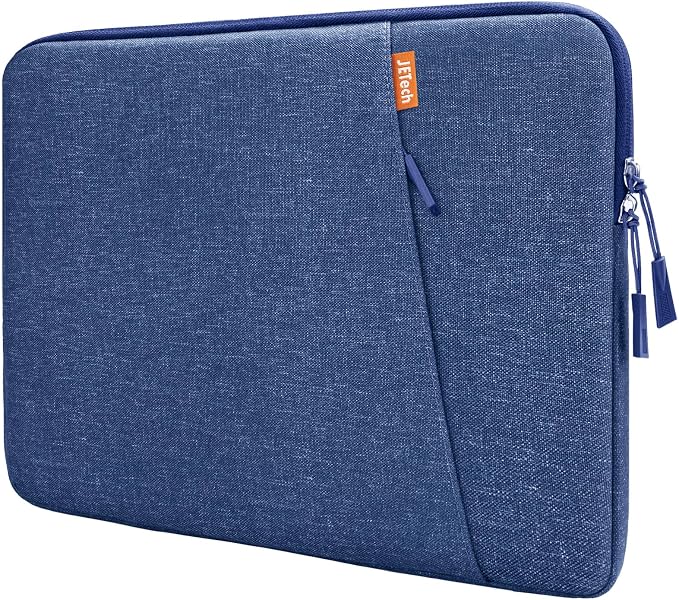 JETech Laptop Sleeve for 13-14Inch MacBook Neo (A18 Pro), MacBook Air/Pro (M1-M5) 2020-2026, 13-13.6 Inch Notebook, Waterproof Shock Resistant Bag Case with Accessory Pocket (Cobalt Blue)