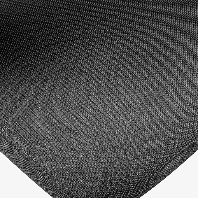 Global Industrial Mesh Task Chair with Seat Slider, Fabric, Black