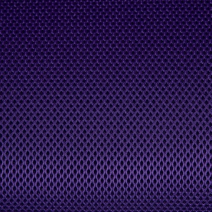 Flash Furniture Porter High-Back Swivel Office Chair with Adjustable Lumbar Support and Seat Height, Ergonomic Mesh Desk Chair with Flip-Up Armrests, Purple/Black