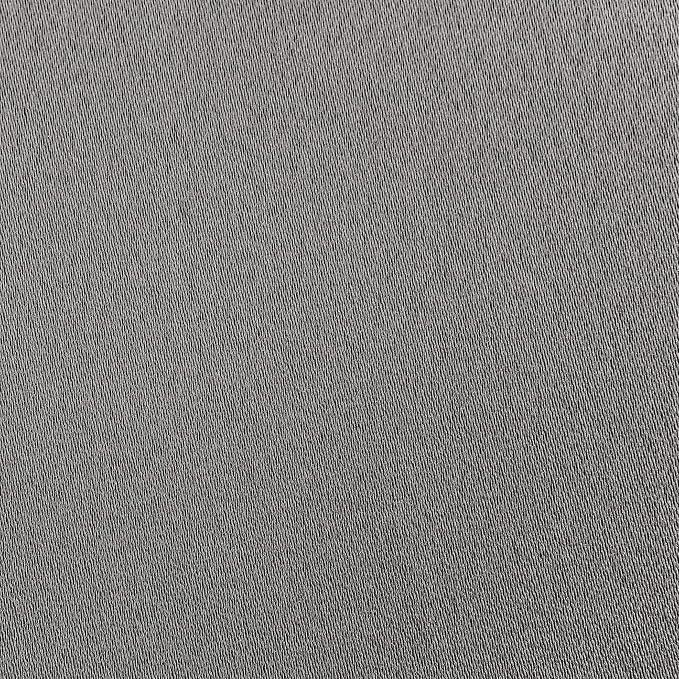 Sun Zero Nordic 2-pack Theater Grade Extreme 100% Blackout Grommet Curtain Panel Pair, 52" x 63", Gray