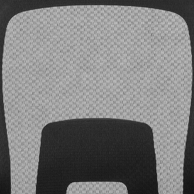 Flash Furniture Big & Tall Mesh Swivel Office Chair, Black | Mesh Back, Lumbar and Back Support, Flip-Up Arms