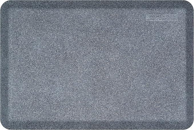 WellnessMats Granite Collection Anti-Fatigue Floor Mat, Polyurethane – Ergonomic Support Pad for Home, Kitchen, Garage, Office Standing Desk – Water Resistant - Made in USA